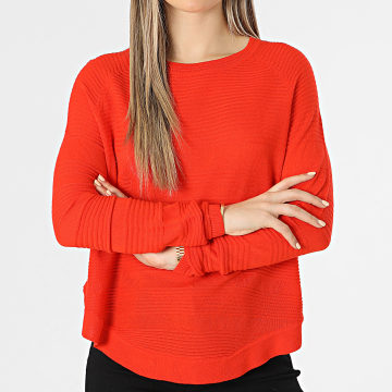 Only - Jersey Caviar Mujer Rojo