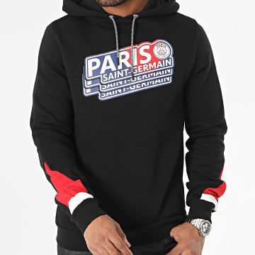 PSG - Felpa con cappuccio P15036 Nero