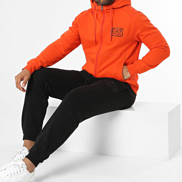  EA7 Emporio Armani - Ensemble De Survetement 6RPV68-PJ07Z Orange Noir