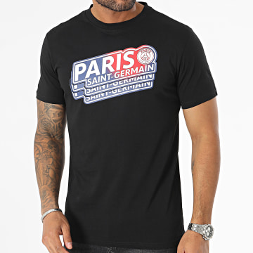  PSG - Tee Shirt De Foot P15028C Noir