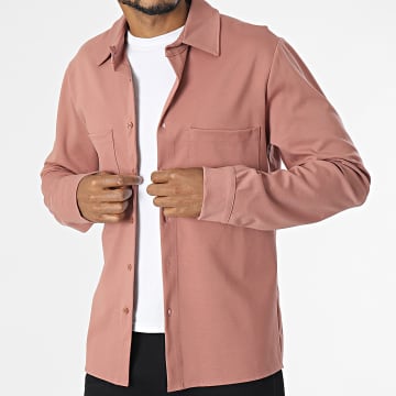 Uniplay - Camicia da camera rosa