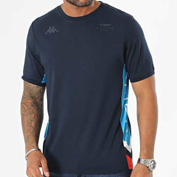 Kappa - Camiseta Anser Alpine F1 341N4VW Azul Marino Rojo