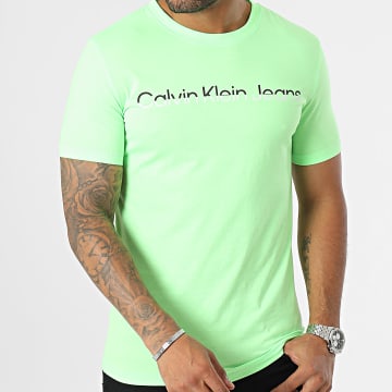  Calvin Klein - Tee Shirt 4542 Vert
