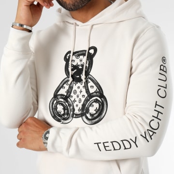 Teddy Yacht Club - Maison De Couture Felpa con cappuccio Rush Beige
