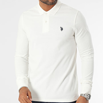 US Polo ASSN - Polo Manches Longues Must 66709-49785 Blanc