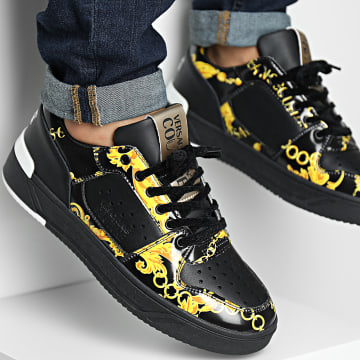 Versace Jeans Couture - Fondo Starlight 75YA3SJ4 Sneakers Renacimiento Negro