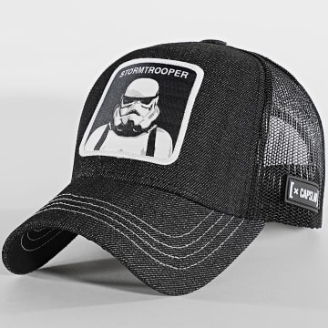  Capslab - Casquette Trucker Star Wars Stormtrooper Gris Anthracite Chiné