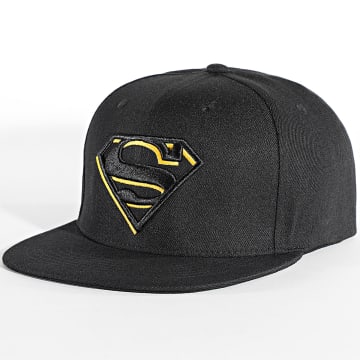Superman - Logo Snapback Cap Negro