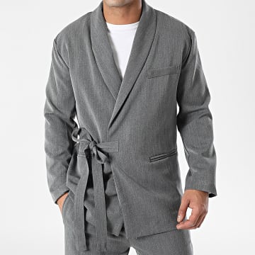 Uniplay - Set giacca e pantaloni da jogging grigio erica