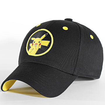 Pokémon - Casquette Pikachu Noir