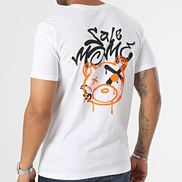  Sale Môme Paris - Tee Shirt Nounours Graffiti Head Blanc