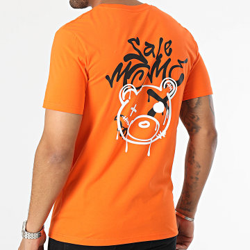  Sale Môme Paris - Tee Shirt Nounours Graffiti Head Orange