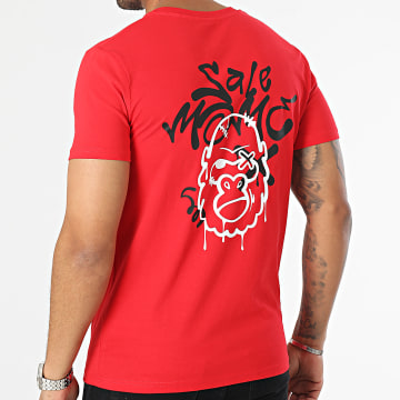  Sale Môme Paris - Tee Shirt Gorille Graffiti Head Rouge