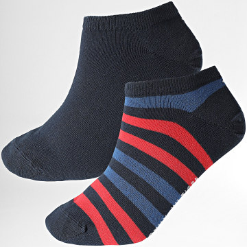 Tommy Hilfiger - Lot De 2 Paires De Chaussettes 382000001 Bleu Marine