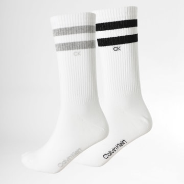 Calvin Klein - Confezione da 2 paia di calzini 701218711 Bianco