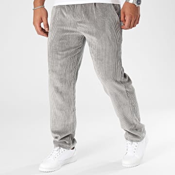 Aarhon - Pantalones chinos grises