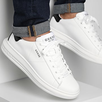 Guess - Sneakers FM8VIBLEL12 Bianco Nero