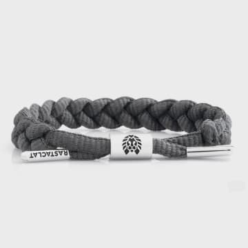 Rastaclat - Onyx Gris Plata Pulsera