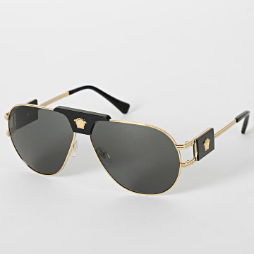 Versace - VE2252 Gafas de sol Negro Oro