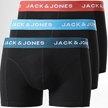 Jack And Jones - Juego de 3 boxers Marvin 12237286 Negro