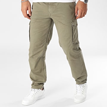 Solid - Giorgio Liam Cargo Pants 21107919 Verde cachi