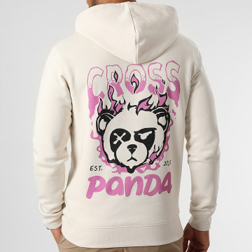 Cross Panda - Sudadera Est. 2023 Beige