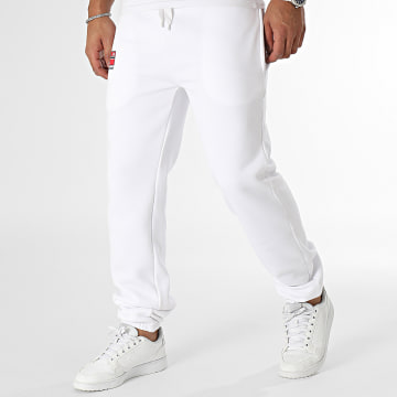 Geographical Norway - Pantalones de chándal blancos