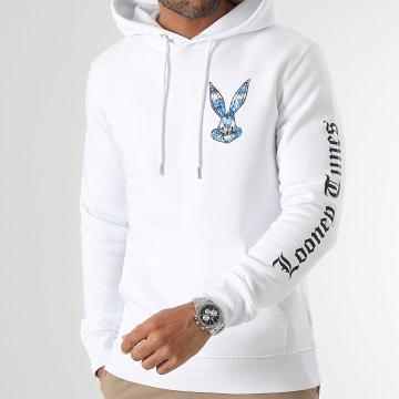 Bugs Bunny - Sweat Capuche Milano Front Bugs Blanc