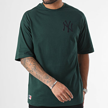  New Era - Tee Shirt League Essentials New York Yankees 60424361 Vert Foncé