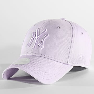  New Era - Casquette Femme 9Forty League Essential New York Yankees Lilas