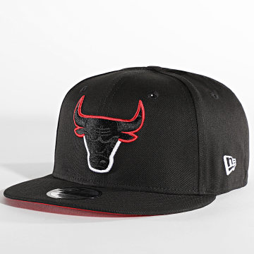  New Era - Casquette Snapback 9Fifty Split Logo Chicago Bulls Noir