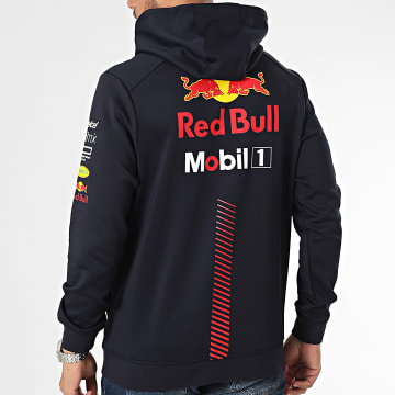 Red Bull Racing - Chaqueta con cremallera y capucha azul marino TM2650