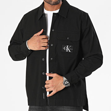 Calvin Klein - 3969 Camisa negra Ripstop