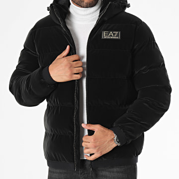 EA7 Emporio Armani - Chaqueta acolchada con capucha 6RPB19-PNEBZ Negro