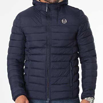 Sergio Tacchini - Vessen 40410 Cappotto con cappuccio blu navy