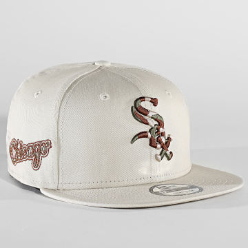  New Era - Casquette Snapback 9Fifty Seasonal Infill Chicago White Sox Beige