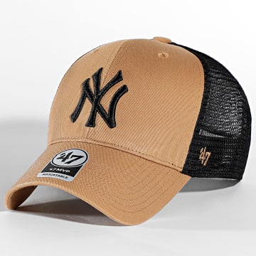  '47 Brand - Casquette Trucker MVP New York Yankees Camel Noir