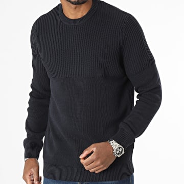 Only And Sons - Pull Al Life Reg Knit 22024031 Bleu Marine