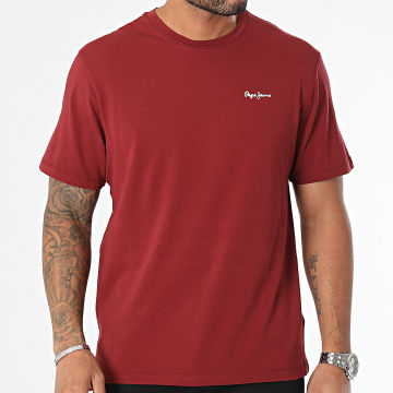 Pepe Jeans - Tee Shirt Solid Rouge