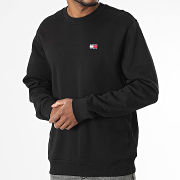 Tommy Jeans - Sweat Crewneck Badge 7986 Noir