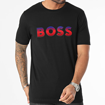 BOSS - Tee Shirt Tiburt 50500760 Noir