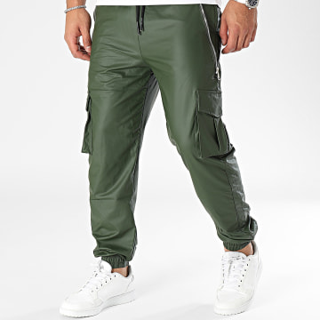 Classic Series - Pantaloni Cargo verde cachi scuro