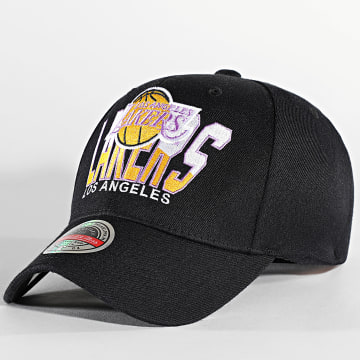  Mitchell and Ness - Casquette Snapback HHSSINTL1263 Los Angeles Lakers Noir