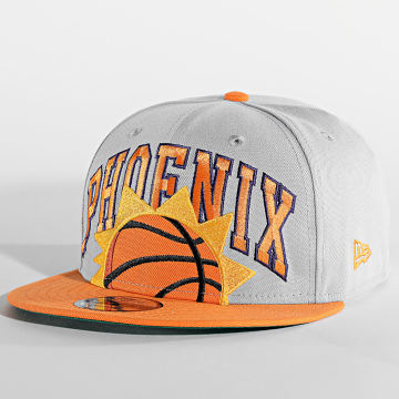 New Era - Casquette Snapback 9Fifty Sunken Phoenix Suns Gris