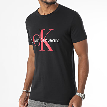 Calvin Klein - Tee Shirt Core Monogram 0935 Noir