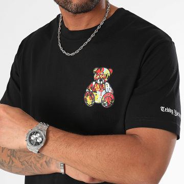 Teddy Yacht Club - Camiseta Essential Art Series 1 Oversize Negra