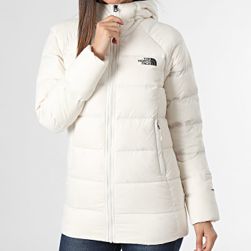 The North Face - Edredón con capucha para mujer Hyalite A7Z9R Beige