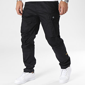 G-Star - Pantalon Cargo Zip Tapered D24720-C072 Noir
