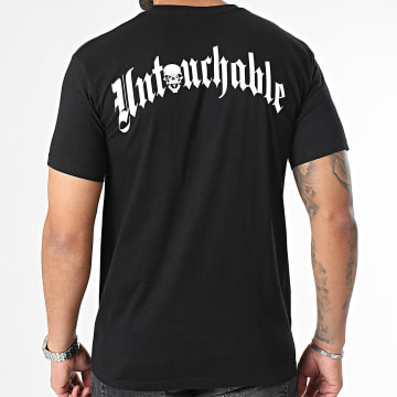Untouchable - Camiseta negra con logotipo