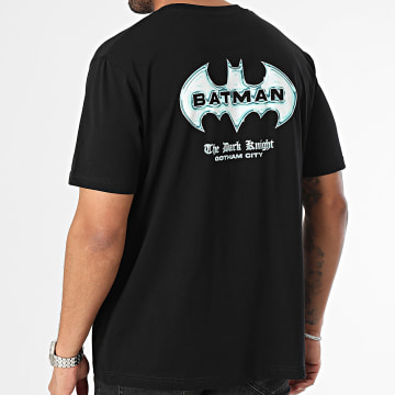 DC Comics - Maglietta oversize con logo Batman nero